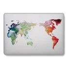 Чехлы для ноутбуков Macbook Pro 13 2020 M1 A2338 A2251 A2289, матовый чехол с картой мира для Macbook Air 13 дюймов A1466 A2337 A2179 A1932