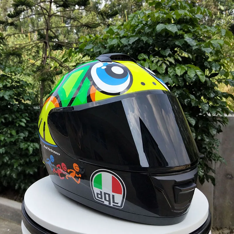 Мотоциклетный шлем для мужчин и женщин противотуманный на все лицо езды по