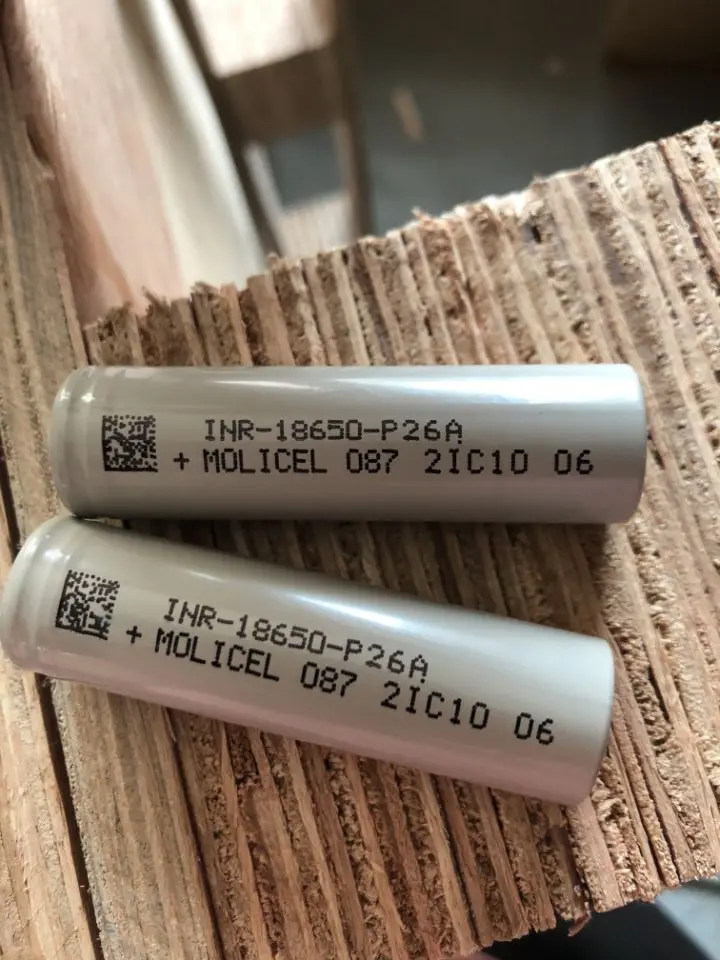 Vapcell оригинальный P26A 18650 2600mAh 25A фонарик/электроинструменты литий ионная