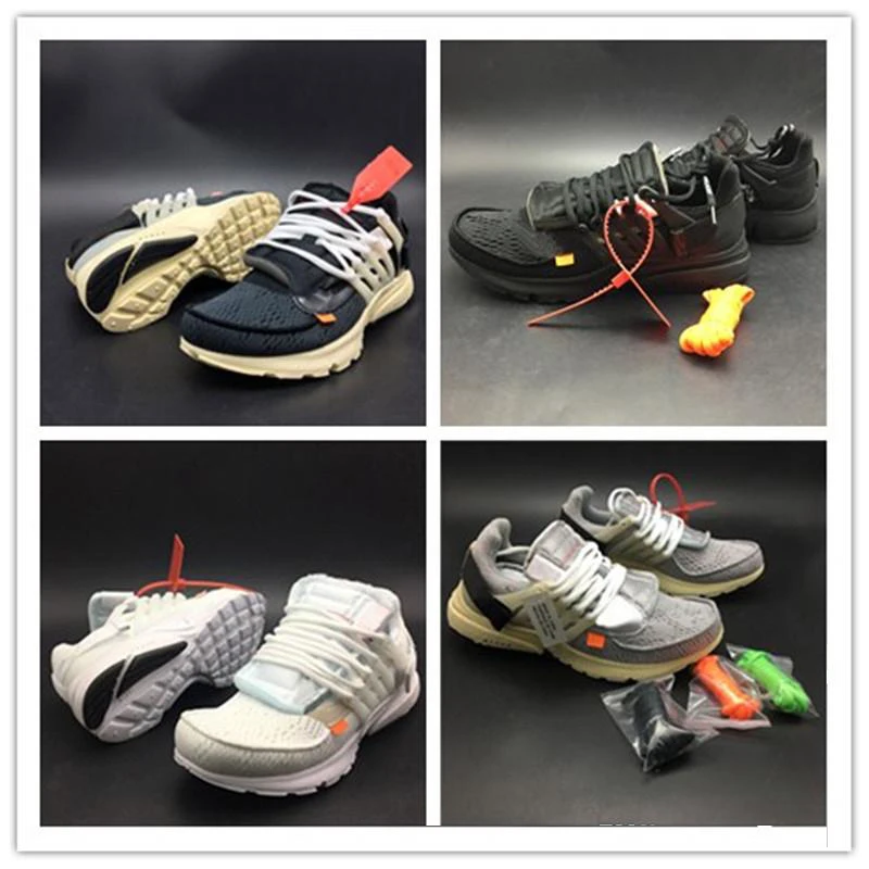 Король Presto женская мужская обувь для пробежки Фирменная Новинка черный белый