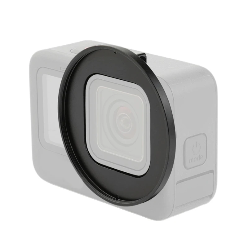 

52mm UV Lens Filter Adapter Ring for Go Pro HERO 9 Black