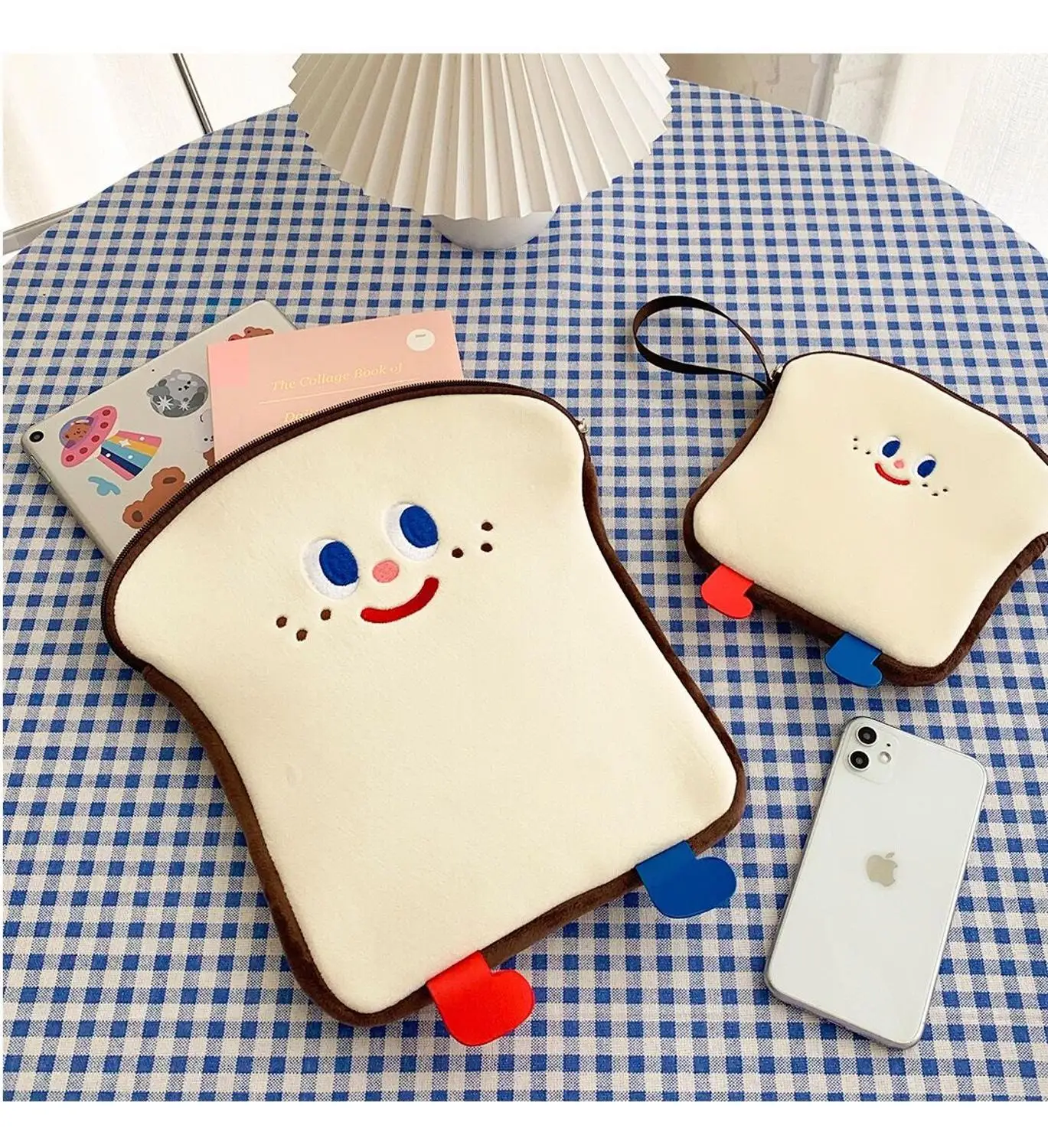 

Bentoy Milkjoy White Stock Girls Soft Mini Laptop Bag 11 10.5 10.2inch Travel Business Mac Case Kawaii Korea Women Cute Handbag
