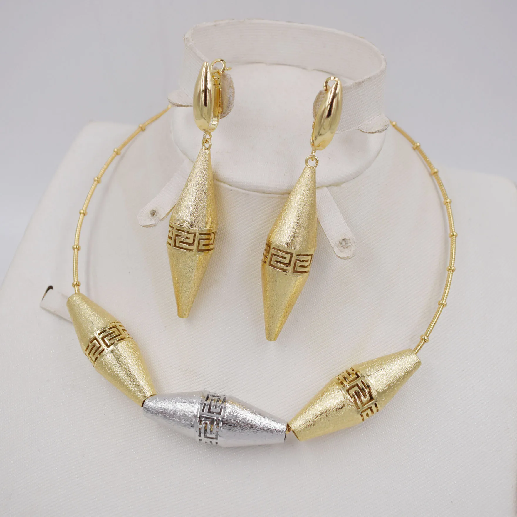 Новый дизайн высокое качество Италия 750 цвет золото искусственные африканские