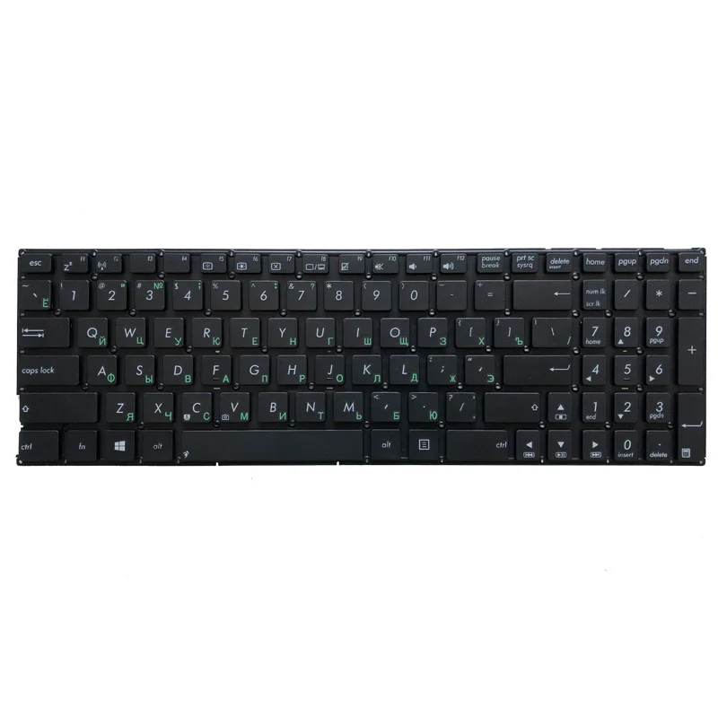 Русская/Русская клавиатура для ноутбука ASUS X556 X556U X556UA X556UB X556UF X556UJ X556UQ X556UR X556UV F556U