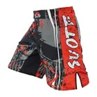 SUOTF красный череп Feroage боксерские Спорт фитнес дышащая Шорты Муай Тай ММА Шорты одежда для бокса шорты ММА