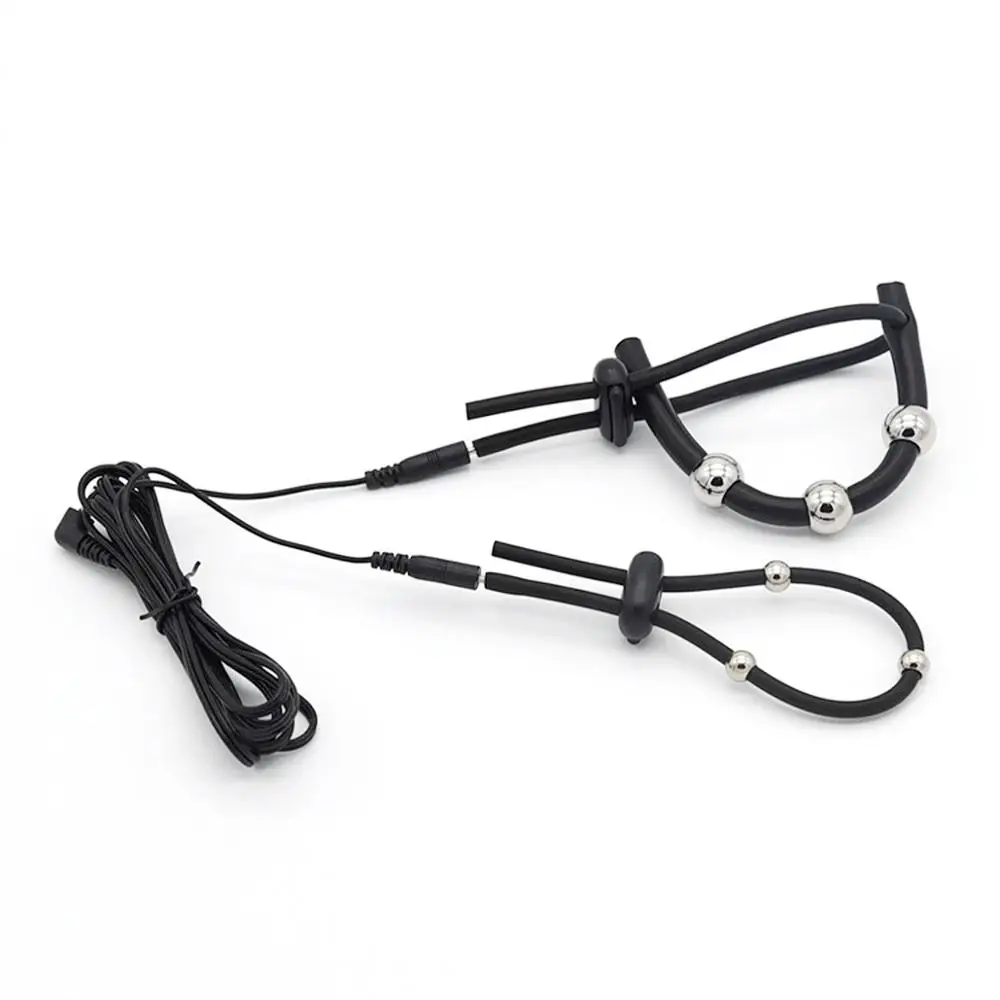 Кольцо для пениса с электрошоком стимуляция кольцо медицинской тематикой