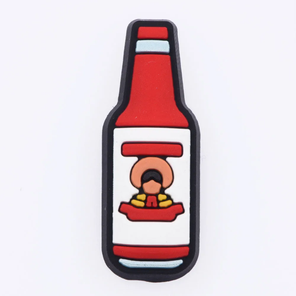 Best Sell Croc Charms Shoes Boy Drink Coffee Milk Tea Decoration Kid Ice Cream Juice Bracelet Girl Candy Popsicle Accessories