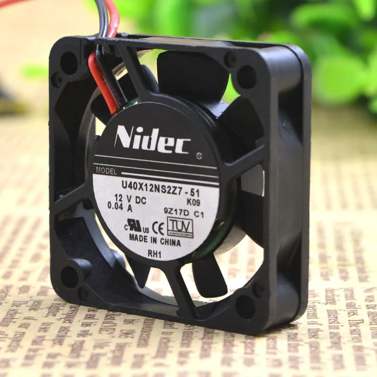 

Новый U40X12NS2Z7-51 4010 4 см 12V 0.04A защиты электродвигателя Вентилятор охлаждения