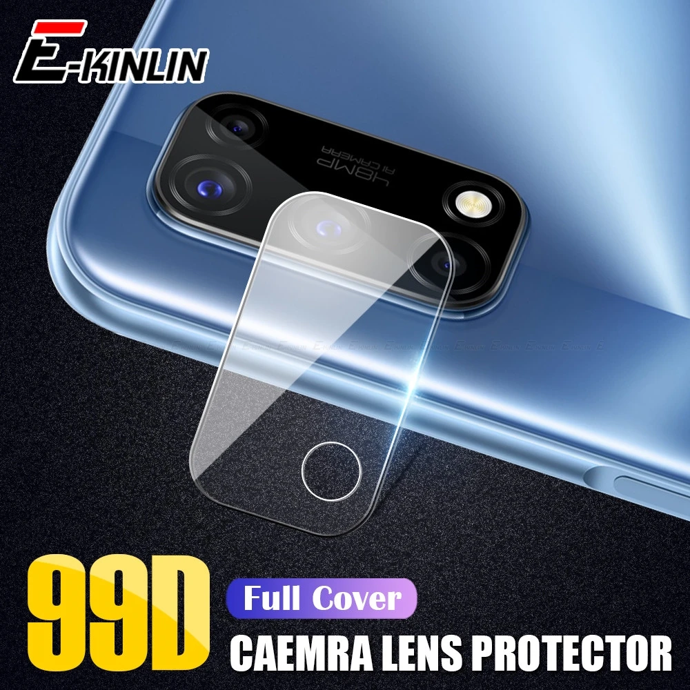 Защитное прозрачное закаленное стекло для задней камеры Realme 7 5G 7i 6 6i 6S 5I 5S 5 3 3i 2 1 Pro