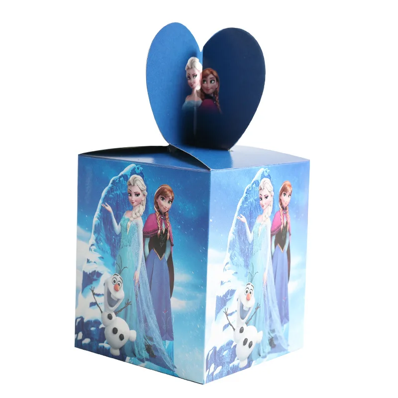 Disney Frozen Принцесса Анна Эльза мультфильм вечерние украшения на день рождения