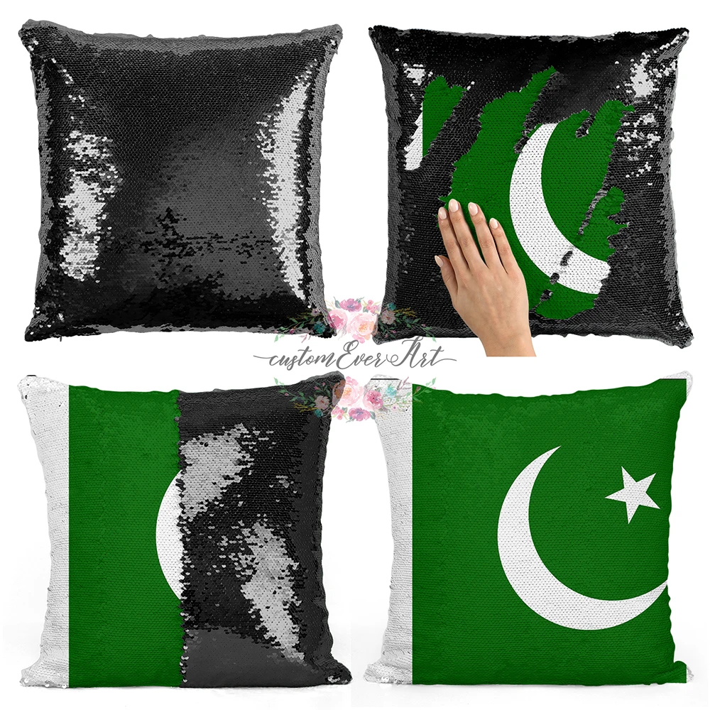 Пакистан персонализированные пользовательские изображения накидка для подушки