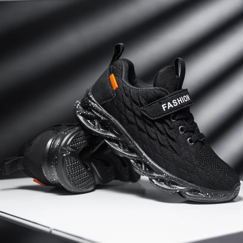 Детская обувь с лезвием детские кроссовки для мальчиков и девочек корзины