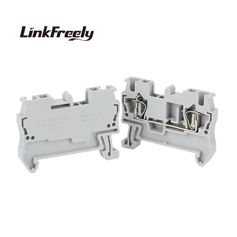 ST-2.5 20 шт. плагин типа пружинная клемма для электрического провода блок разъем Din