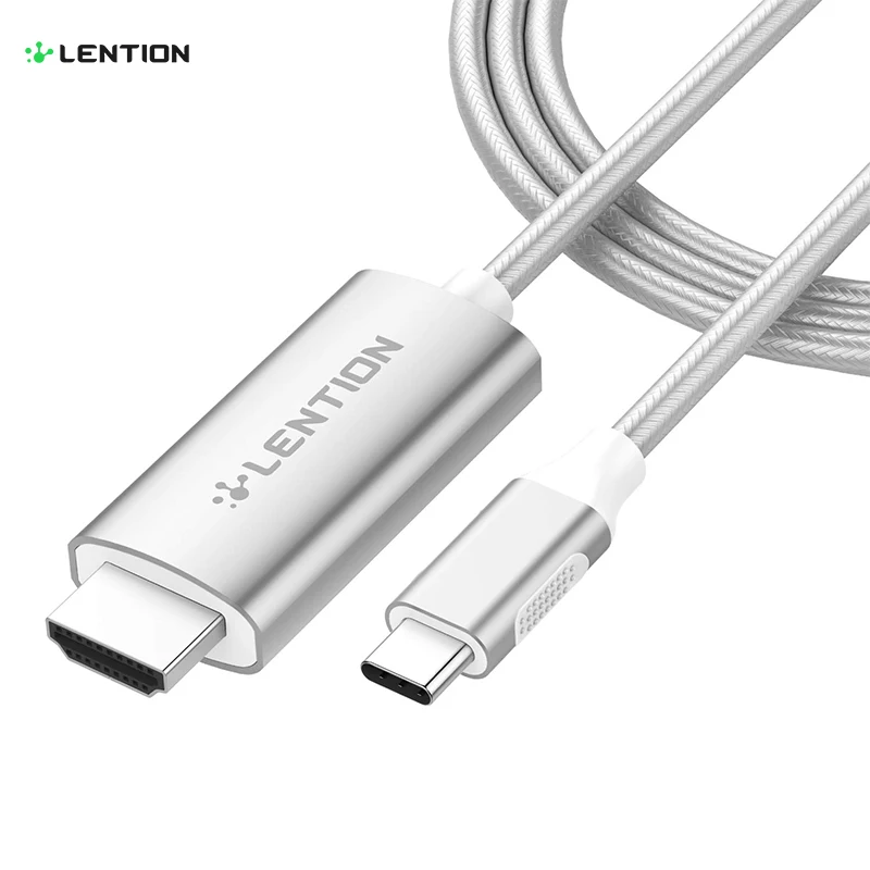 Кабель-адаптер 1 8 м USB C-HDMI 2 0 (4K/60 Гц) для MacBook Pro (Thunderbolt 3) нового iPad Mac Air Samsung S10/S9/S8/Plus |