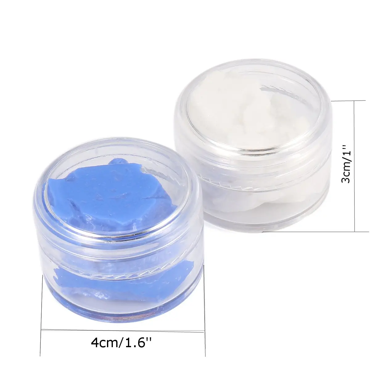 Новая 50 г белая синяя форма для изготовления силиконовой шпатлевки RTV пищевая