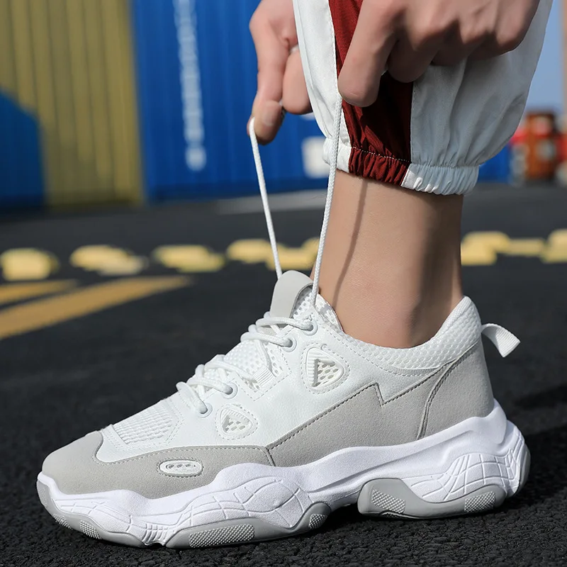 Мужская обувь на платформе Mexemina повседневная с дышащей сеткой и