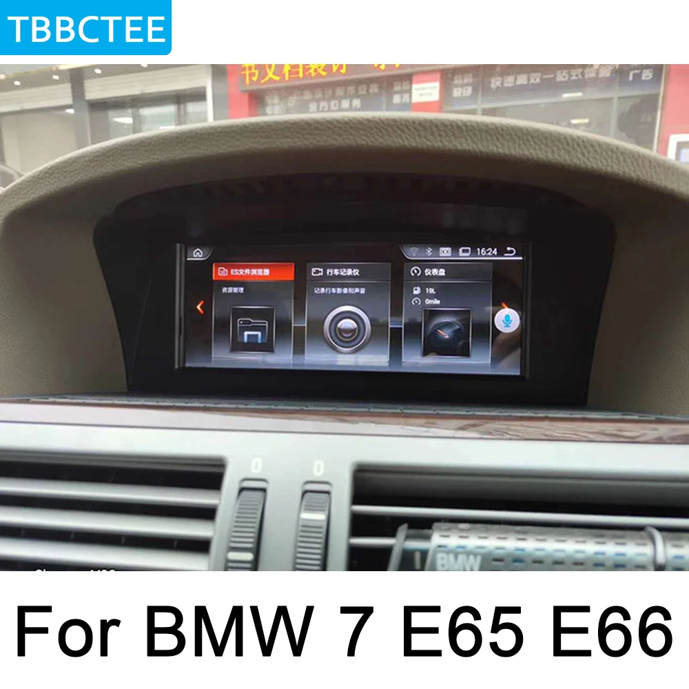 For BMW 7 E65 E66 2001~2008 CCC Android Car GPS Navi Screen Multimedia Recorder BT WIFI Google System HD IPS Screen