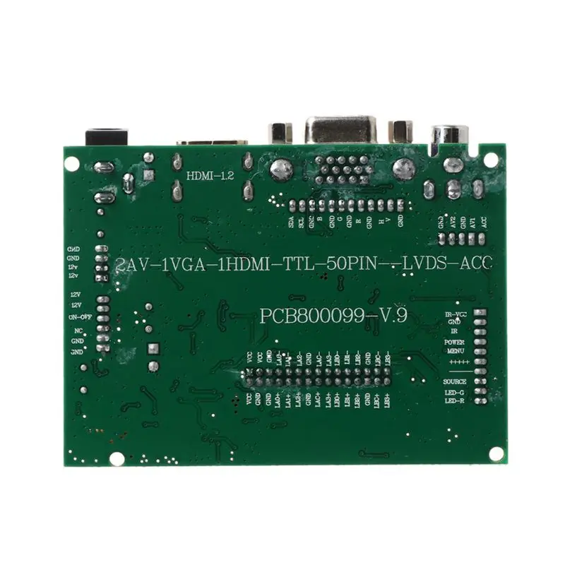 

VGA AV экран дисплей модуль HDMI-совместим для AT070TN90/92/94 Модуль платы драйвера BX0E