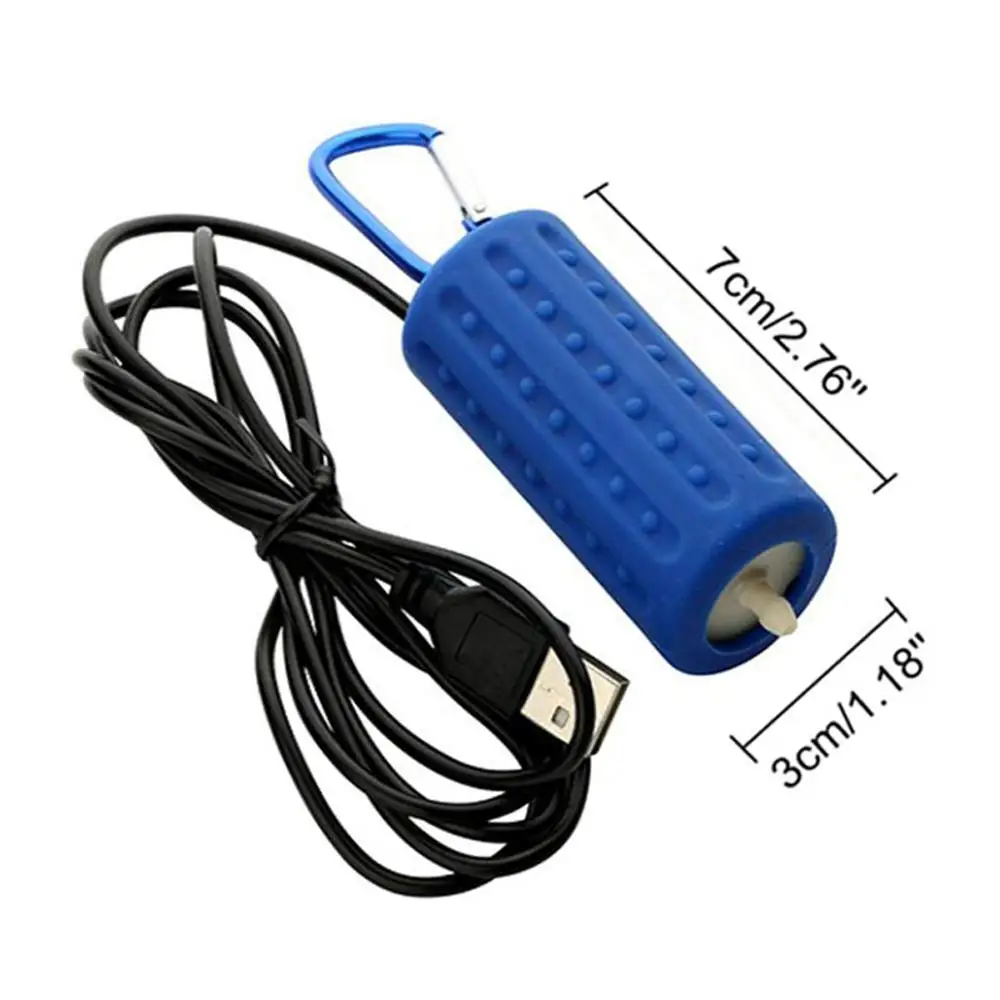 Usb мини аэрационный насос воздушный аэратор для аквариума Ультра тихий аквариум