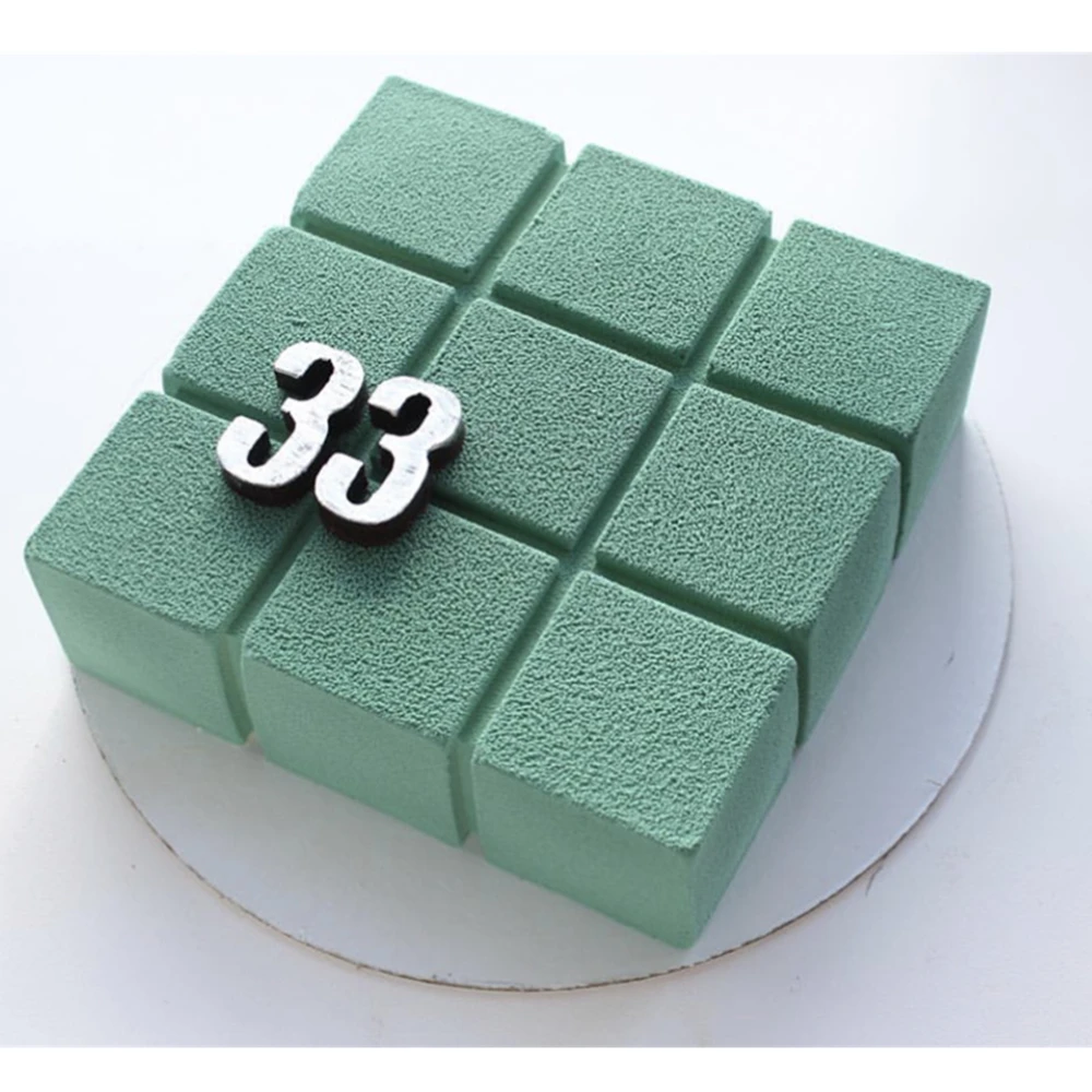 Новая силиконовая форма для украшения тортов в форме Судоку выпечки