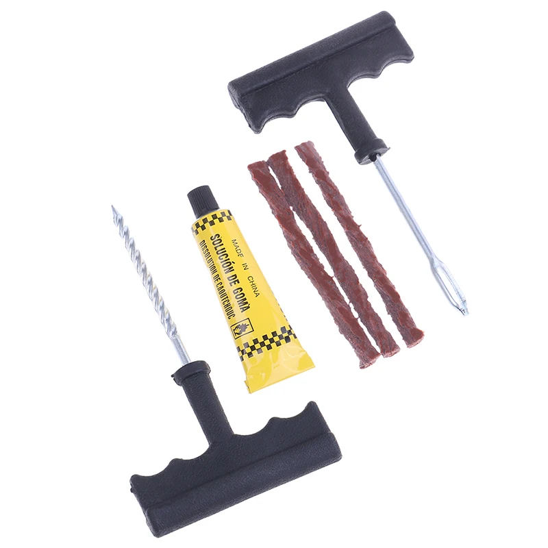

Tire Tyre Puncture Plug Garage Car Accessories Auto Bike Tubeless Car Tire Repair Tool Tire Repair Kit Studding Tool