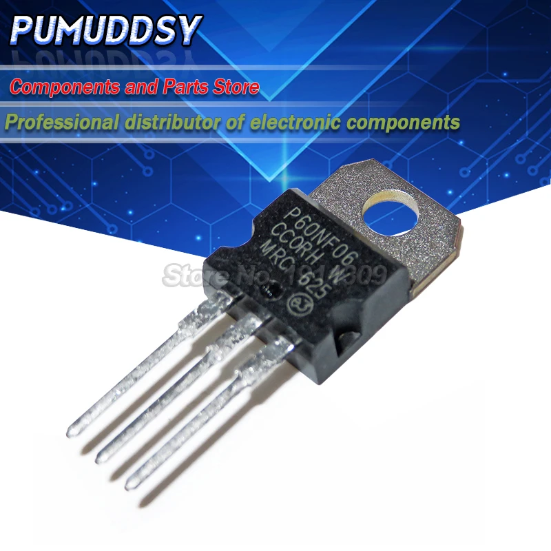 Интегральная схема STP60NF06 P60NF06 60N06 60NF06 TO-220 10 шт. | Электронные компоненты и