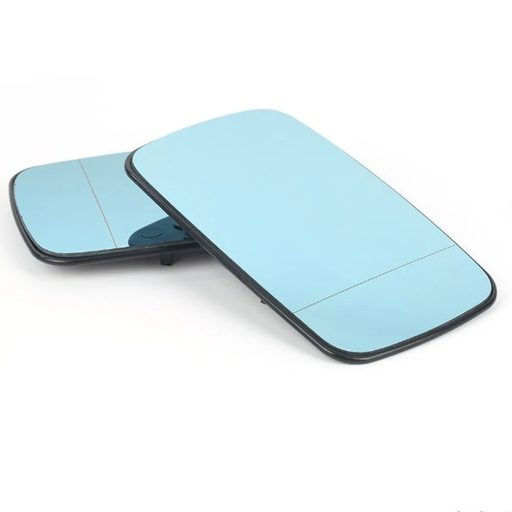 157x95 мм Стекло синий нагрева 2 шт. Зеркало заднего вида подходит для BMW E39 E46 320i 330i 325