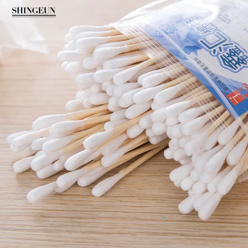 Ватные палочки с двойной головкой многофункциональные безопасные