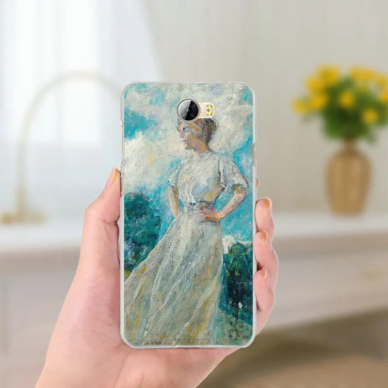 Claude Monet Impression Oil Painting Soft Phone Cases for Huawei P8 P9 P10 P20 Mate 10 Pro Y5 Y6 Y3 II Y7 Honor 6X 9 Lite | Мобильные