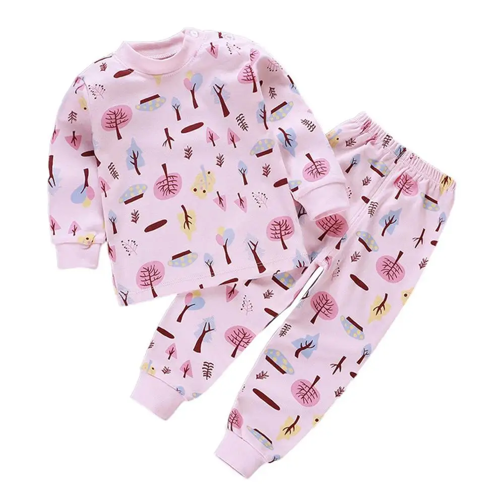 

2020 New Children's Pajamas Set Cotton Cartoon Pattern Children's Pajamas Suitable For Daily Wear Picnics And Photos