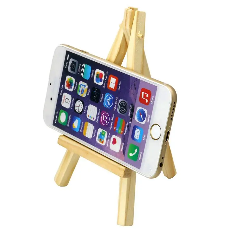 Мини 6 дюймов высокий деревянный мольберт художественные проекты фотоснимком