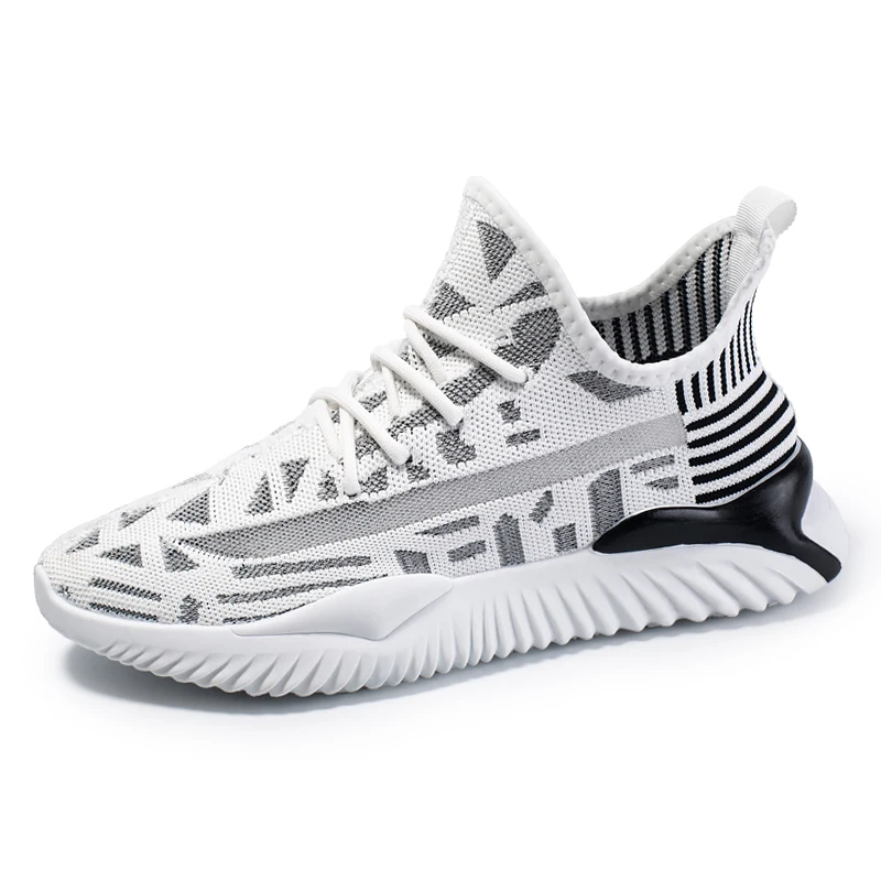 

Hot Sale Fashion Men's Vulcanize Shoes Summer Outdoor Breathable Men's Running Shoes Soft Work Safety Men's Vulcanized Shoes