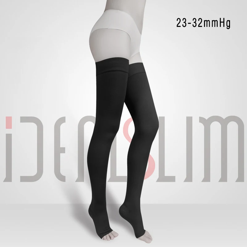 IDEALSLIM 23-32mmHg медицинские обтягивающие чулки для женщин выпускное давление для варикозного расширения вен длиной до лодыжки
