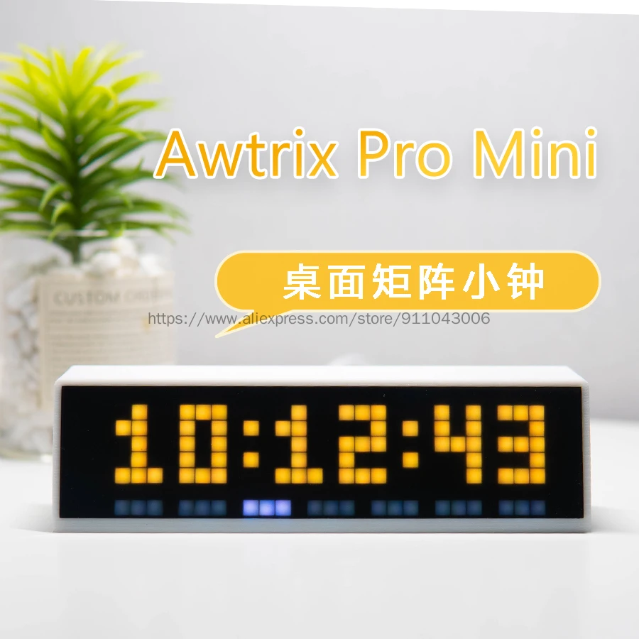 

Awtrix Pro Mini светильник Panel Ws2812b светильник Board 8*32 LED Awtrix светильник Awtrix Lamp
