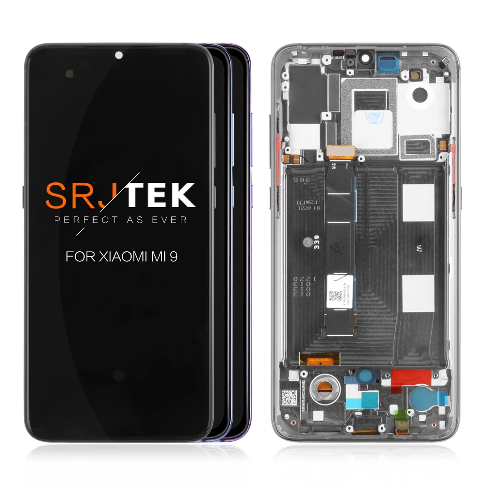 Сенсорная ЖК панель Srjtek для Xiaomi Mi 9 Lite сенсорный экран с дигитайзером сенсорное