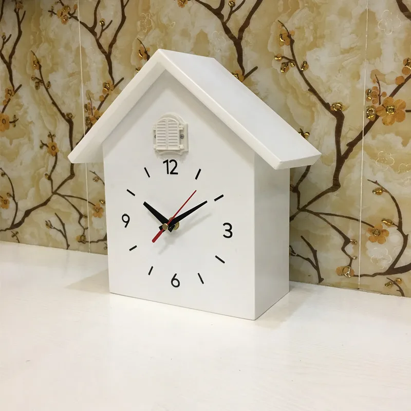 Бесплатная доставка 15 дюймов часы с птичьим будильником большие детские