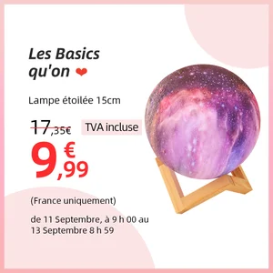 Прямая поставка, 3d-принт, звезда, луна, лампа, цветное изменение сенсорного экрана, домашний декор, креативный подарок, Usb светодиодный ночник, Галактическая лампа