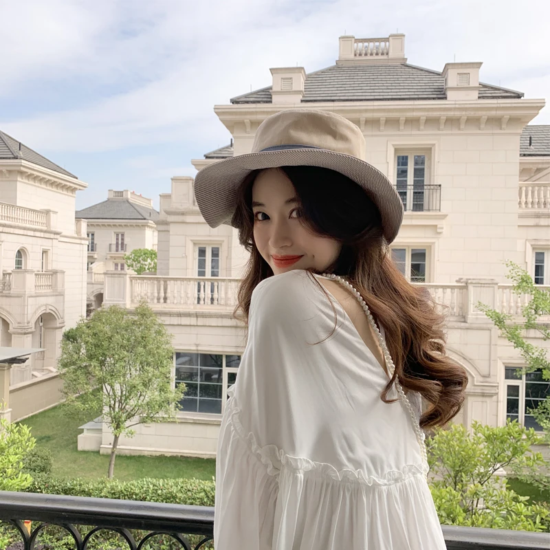 

2021 New Fisherman Hat for Women Summer Sunshade Hat with Sunshade for Face and Sun Block UV Sun Hat for Children