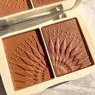 FOCALLURE натуральный минеральный пигмент, румяна, пудра для макияжа лица, бронзант, контур, персиковая палитра, розовые румяна