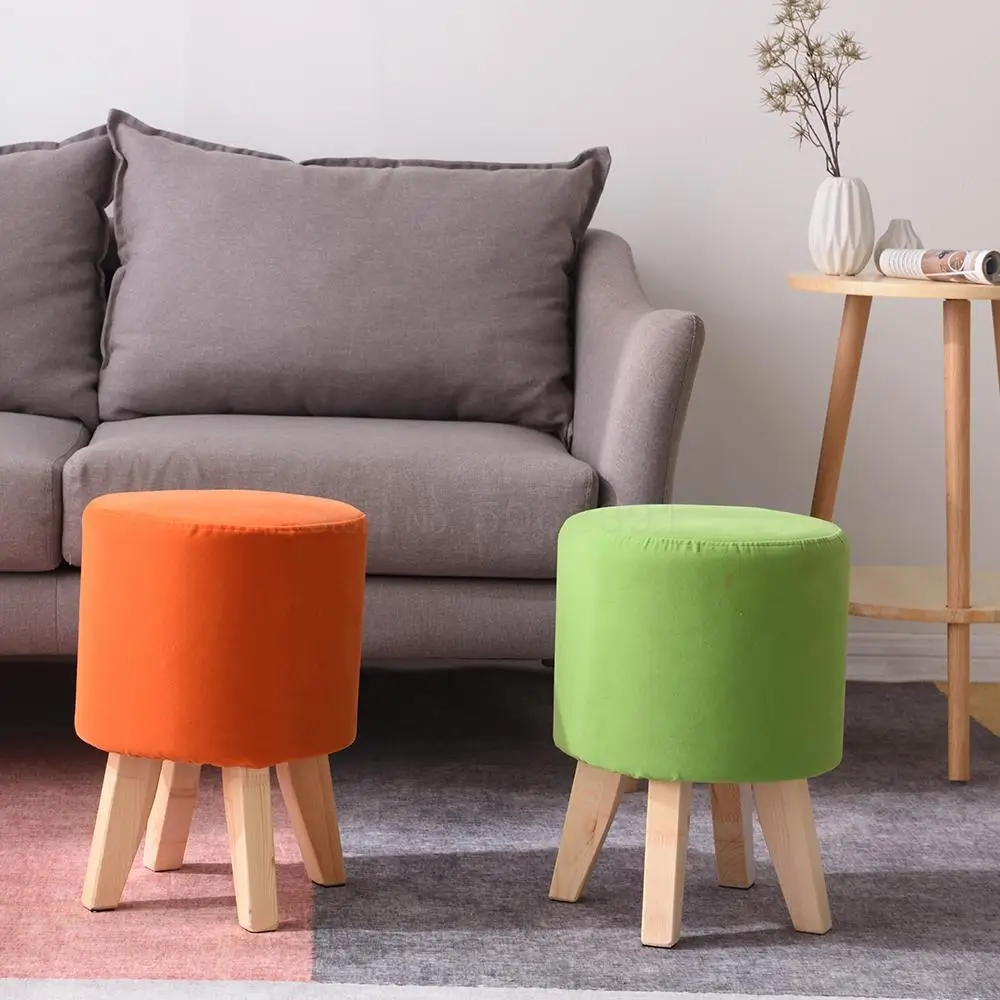 Устойчивый деревянный стул модный диван креативный табурет для туалетного
