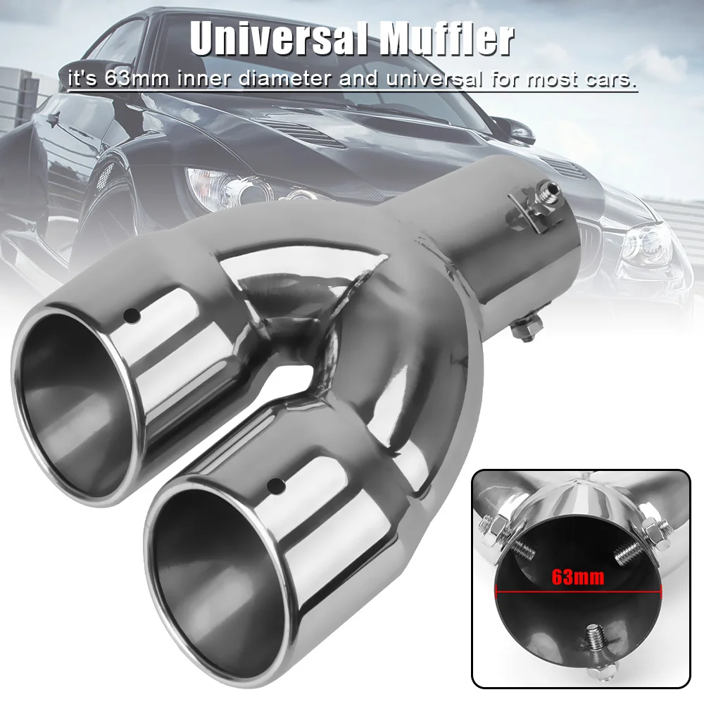 LEEPEE универсальные автомобильные аксессуары из нержавеющей стали хромированный