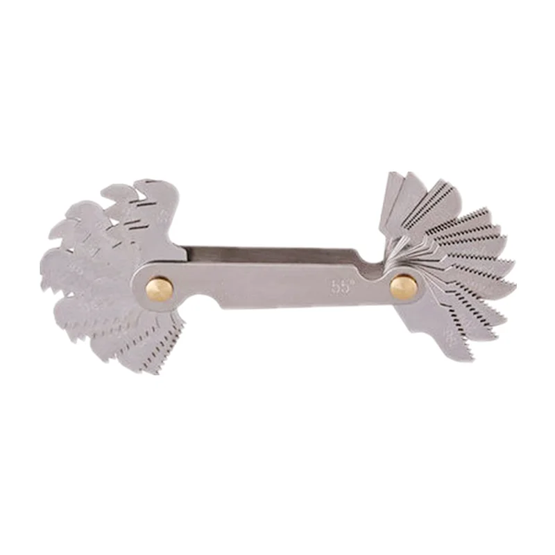 Прибор для измерения резьбы 20 лезвий 60 и 55 градусов|Шаблоны| |