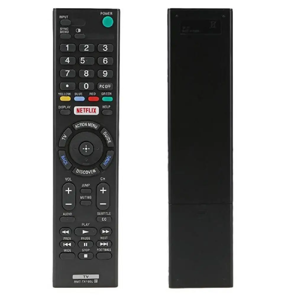 Пластиковый пульт дистанционного управления Smart TV для Sony Led Hd Tv Rmt tx100u низкое