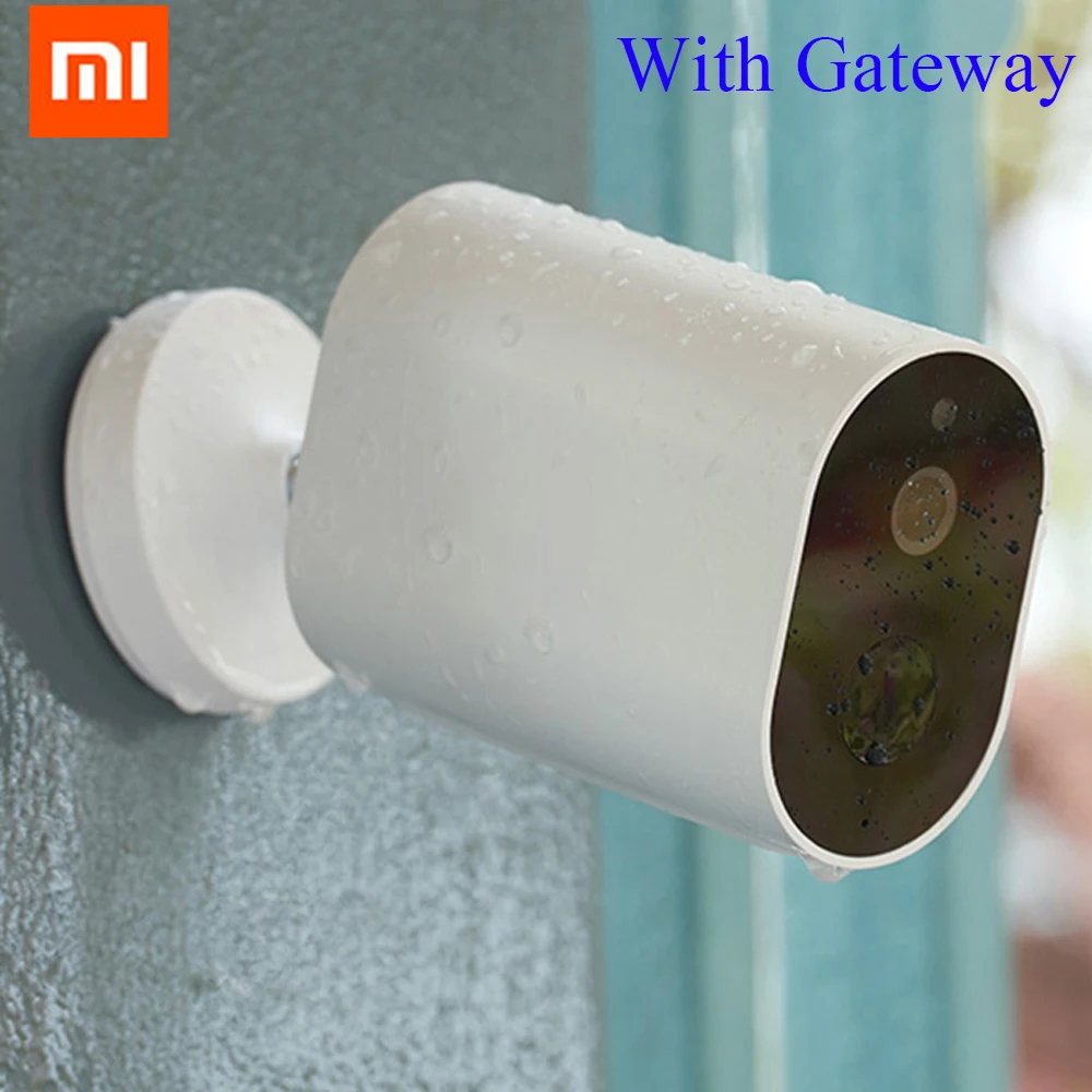 Оригинальная умная ip-камера Xiaomi Mijia HD 1080P Обнаружение ночного видения интеллектуальная камера шлюз батареи CMSXJ11A IP Беспроводная камера s