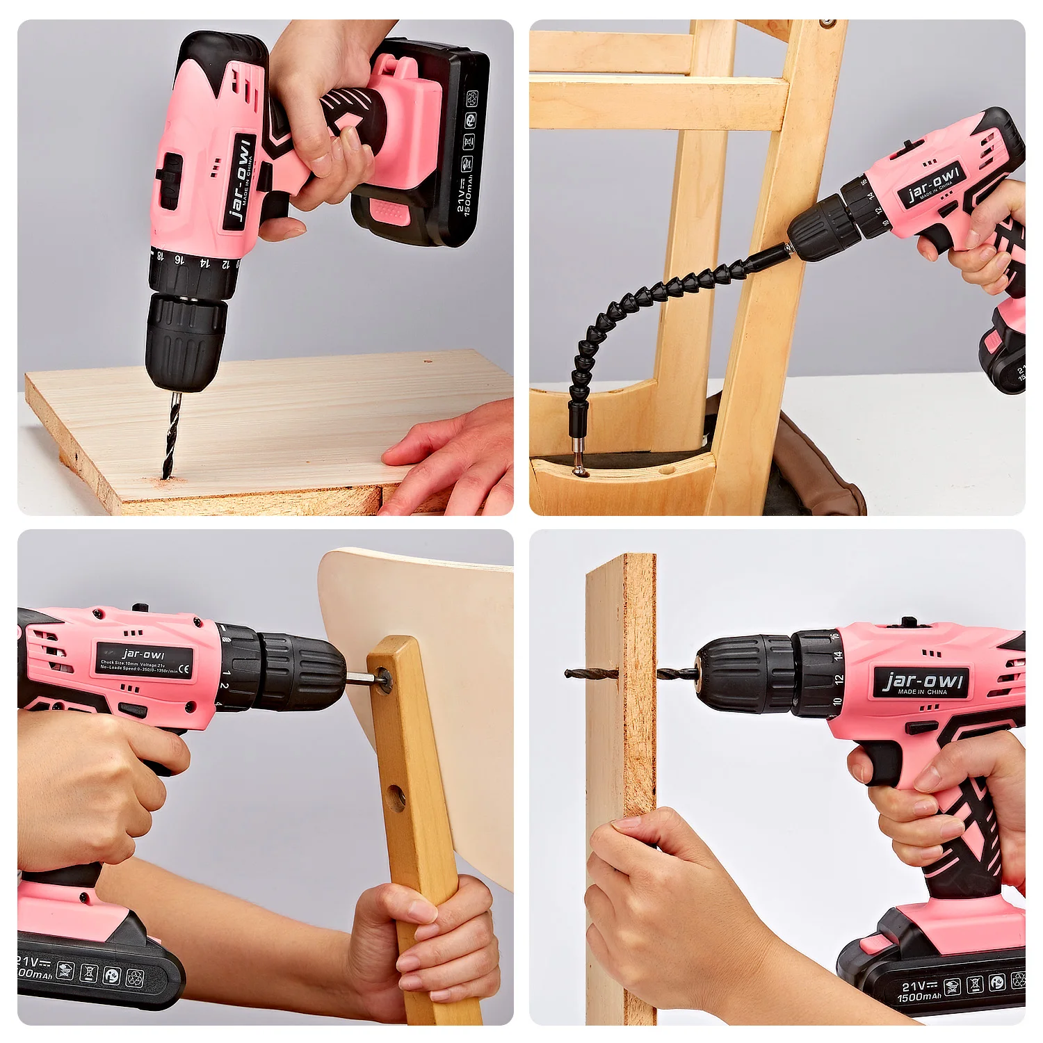 Набор для дрели DEDEO дрель с аккумулятором и литий-ионным 21 в диапазон 0-1350RMP