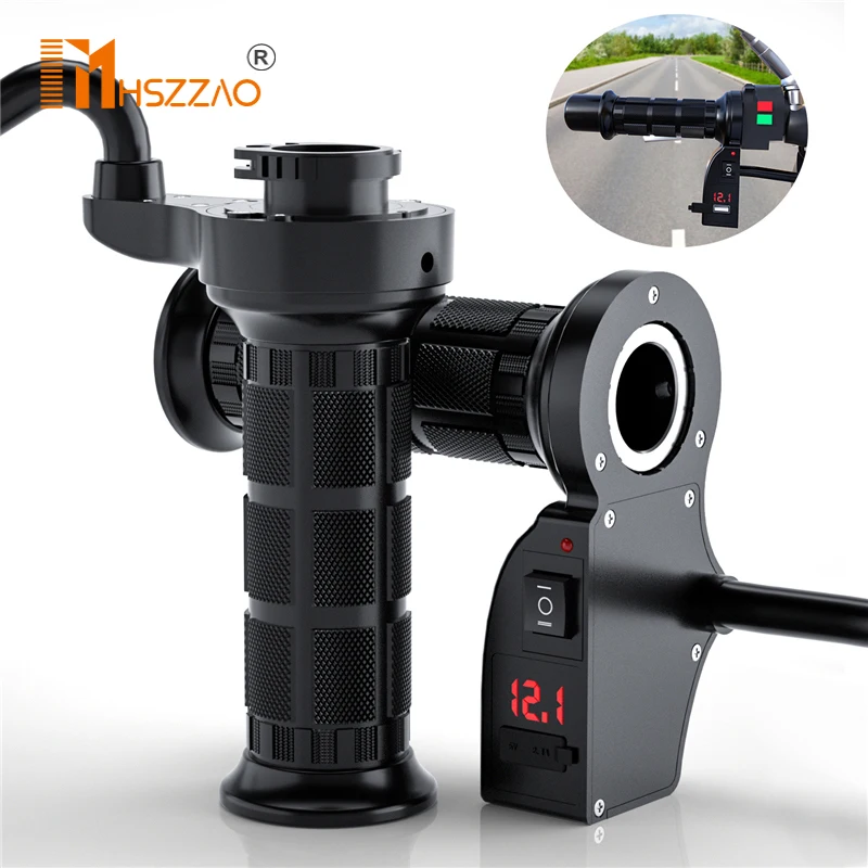 Модификация электрического нагревателя для мотоцикла 12 В с переключателем