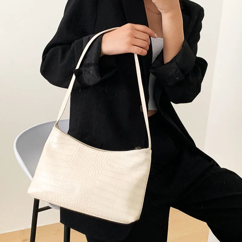 Женские кожаные сумки на плечо однотонная винтажная сумка молнии мессенджер