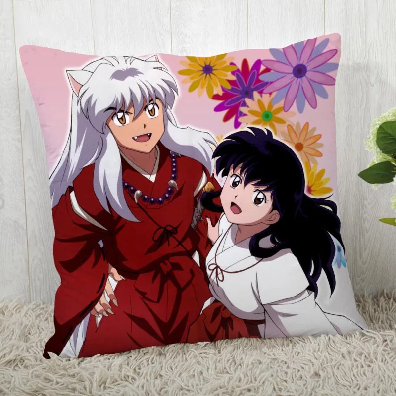 Наволочки на заказ InuYasha квадратная наволочка Рождественская Наволочка молнии