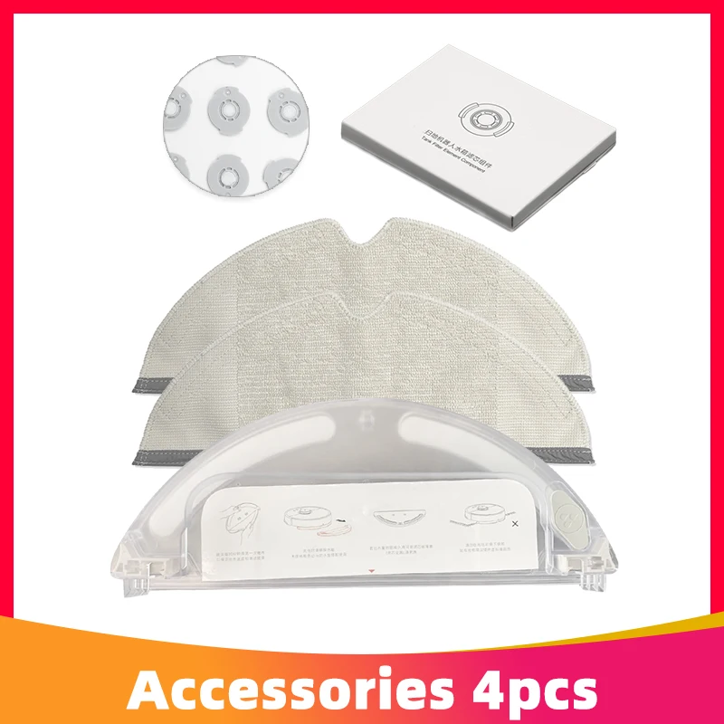 

Water Tank + Water Tank Filter+Mop Cloth Replacement for Xiaomi 1S Roborock S5 S6 S50 S60 E35 E25 Vacuum Cleaner Spare Parts