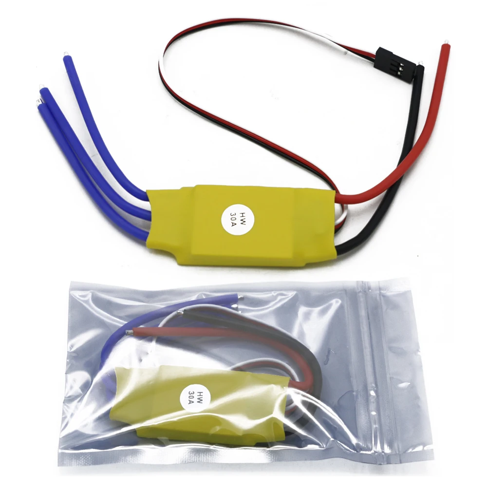 1 шт. XXD 10A 30A бесщеточный ESC Скорость контроллер с BEC для QAV210/QAV250/ZRM250/F450 самолет